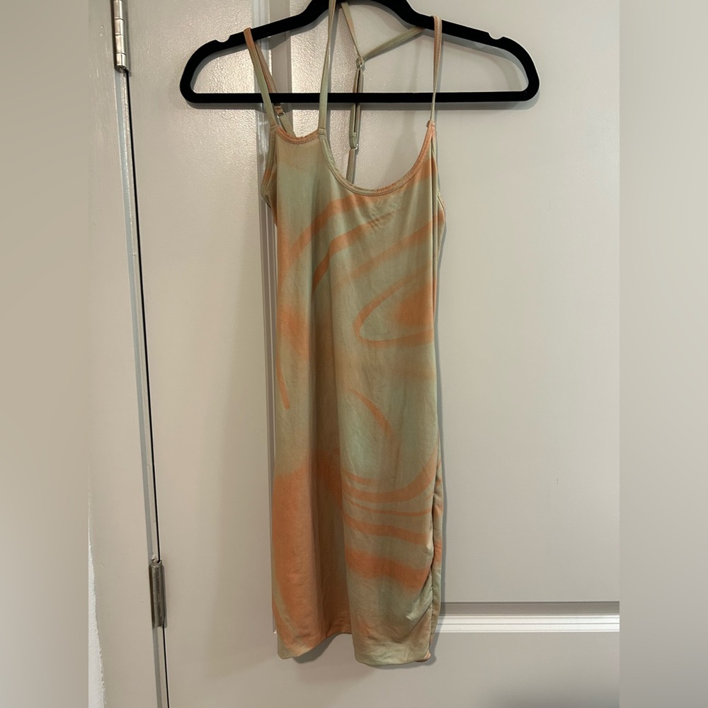 Tic Toc Striped Sleeveless Dress